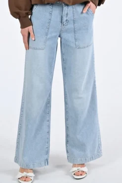 Rosner Mara worker Jeans Light blue denim