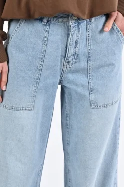Rosner Mara worker Jeans Light blue denim