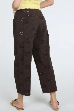Rosner Masha straight Jeans Bruin
