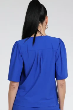 Studio Anneloes 13735 Axel Blouse korte mouw Royal