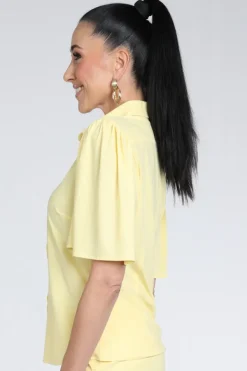 Studio Anneloes 13877 Blouse korte mouw Geel