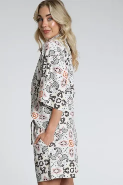 Studio Anneloes 14171 Blouse korte mouw Off white