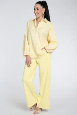 Studio Anneloes 13889 Blouse lange mouw Geel
