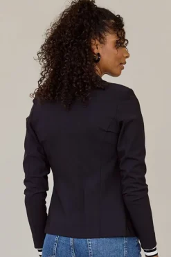 Studio Anneloes 94811 bright Blazer Zwart