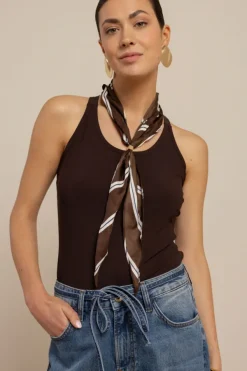 Studio Anneloes 13590 Cloud T-shirt korte mouw Bruin