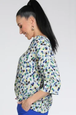 Studio Anneloes 13762 Didi T-shirt driekwart mouw Groen