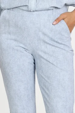 Studio Anneloes 13717 Flair Broek Light blue denim