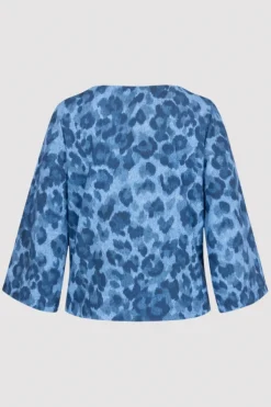 Studio Anneloes 13577 Ilja T-shirt lange mouw Blauw