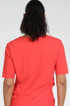 Studio Anneloes 13635 Inge T-shirt korte mouw Koraal