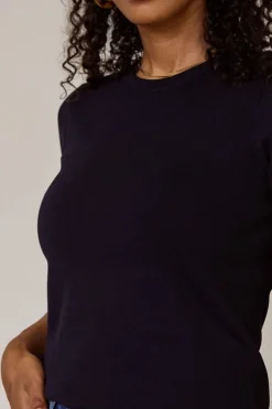 Studio Anneloes 91530 lana Pull korte mouw Marine