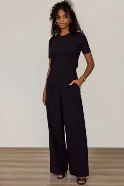 Studio Anneloes 91530 lana Pull korte mouw Zwart