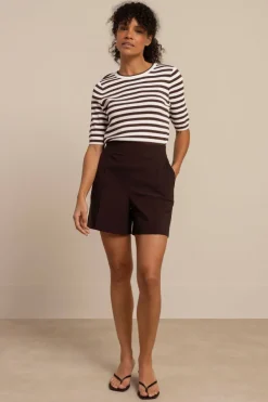 Studio Anneloes 13060 Luna Pull korte mouw Bruin