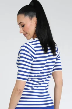 Studio Anneloes 13827 Luna Pull korte mouw Royal