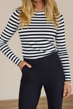 Studio Anneloes 91500 luna T-shirt lange mouw Wit