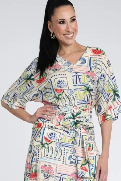 Studio Anneloes 13822 Madison Blouse korte mouw Blauw