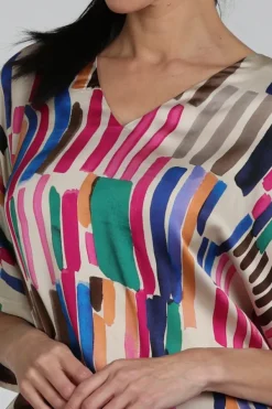 Studio Anneloes 13807 Madison Blouse korte mouw Cyclaam