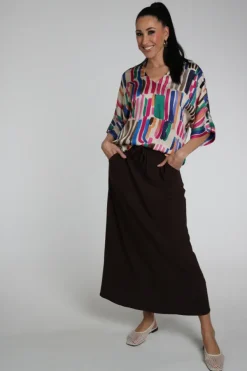 Studio Anneloes 13807 Madison Blouse korte mouw Cyclaam