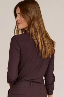 Studio Anneloes 94802 poppy Blouse lange mouw Bruin