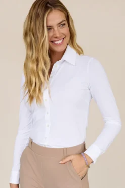 Studio Anneloes 94802 poppy Blouse lange mouw Wit