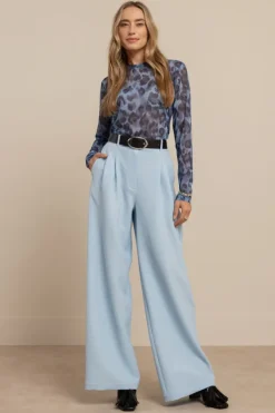 Studio Anneloes 13582 Rea T-shirt lange mouw Licht blauw