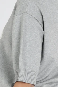 STUDIO AR by ARMA isidre Pull korte mouw Grijs