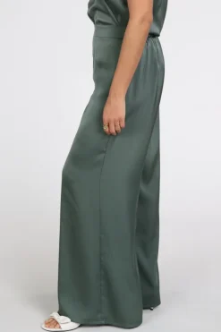 Vera Mont 03004262 Broek Vergrijsd groen