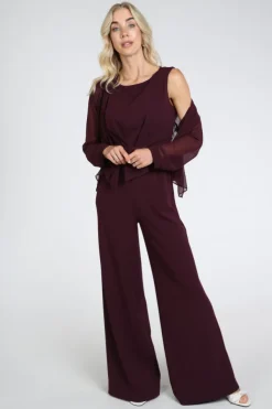 Vera Mont 0178-4867 Jumpsuit Bordeauxrood
