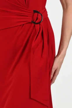 Vera Mont 7055/4589 Jurk korte mouw Rood