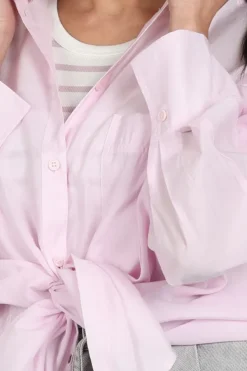 WithBlack WBLMARLEEN LS Blouse lange mouw Licht roze