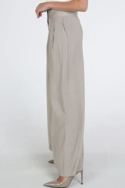 WithBlack WBLMARLEEN TAIL Broek Zand