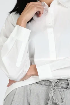 WithBlack WBLREBECCA Blouse lange mouw Wit
