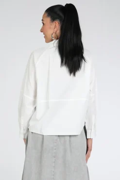 WithBlack WBLREBECCA Blouse lange mouw Wit