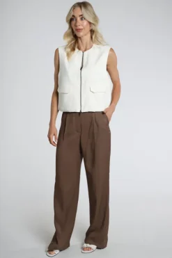 Yaya 01-301253-605 Broek Bruin