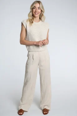 Yaya 01-301253-605 Broek Licht blauw