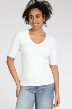 Yaya 01-719020-N Top Off white