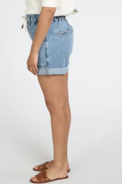 Yaya 01-321031-604 Short Blue denim