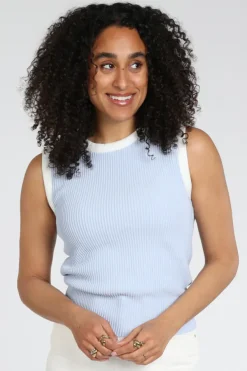 Yaya 01-000565-603 Top Licht blauw