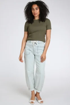 Yaya 01-719091-604 Top Olijf