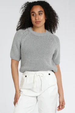 Yaya 01-000551-602 T-shirt korte mouw Grijs