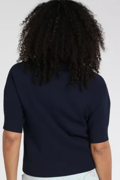 Yaya 01-000569-603 T-shirt korte mouw Marine