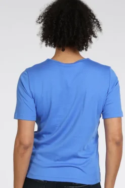 Zaida 346001 T-shirt korte mouw Blauw