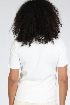Zaida 346001 T-shirt korte mouw Off white