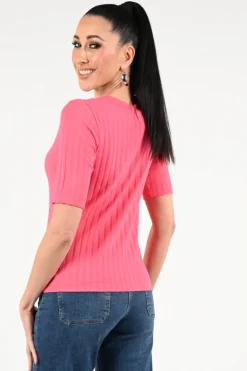 Zaida 346355 T-shirt korte mouw Pink